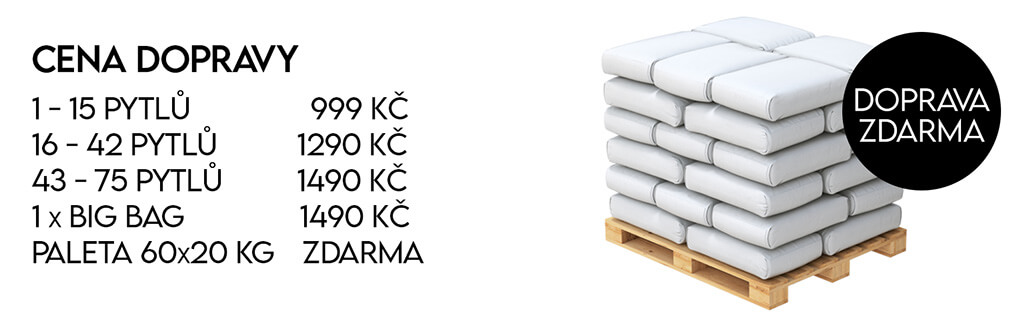 Granit kamenná drť 60x20 kg